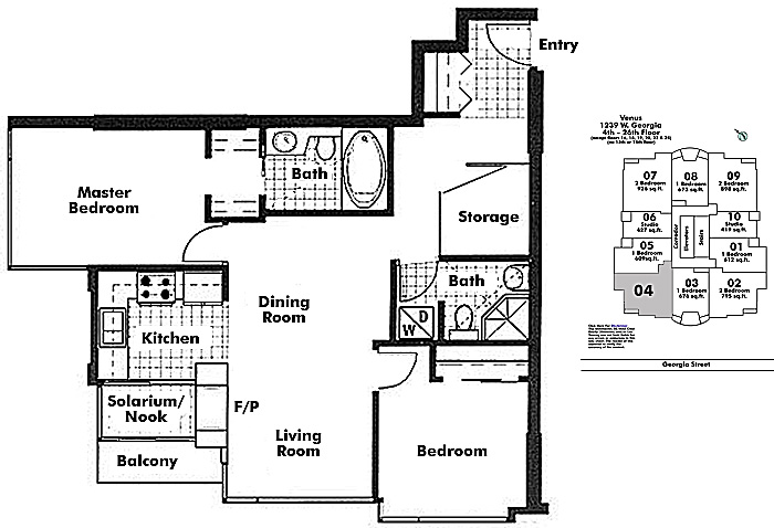 Floor plan 304