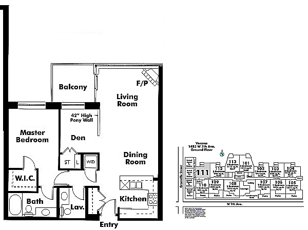 Floor plan 111