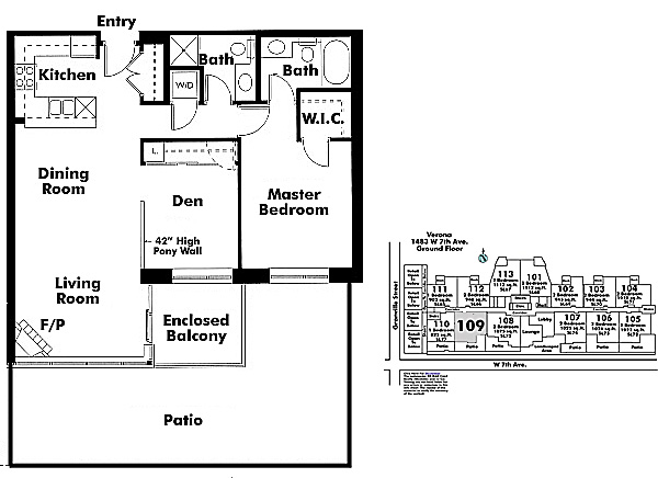 Floor plan 109