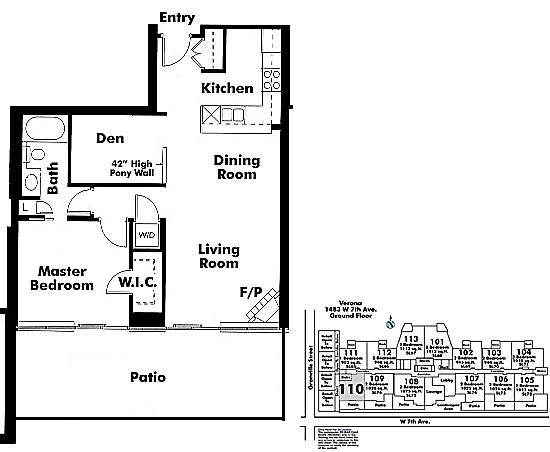 Floor plan 110