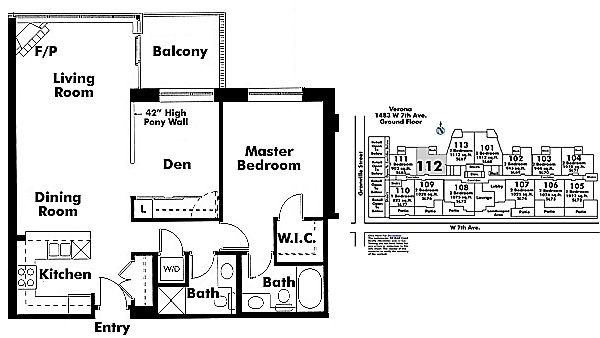 Floor plan 112
