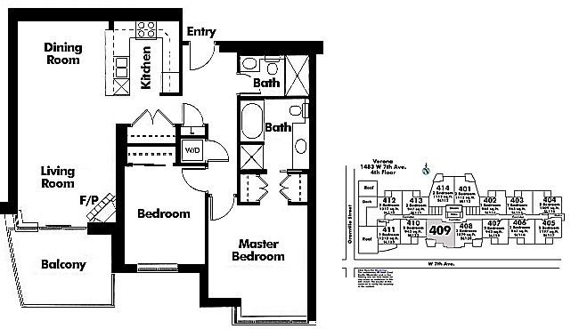 Floor plan 409