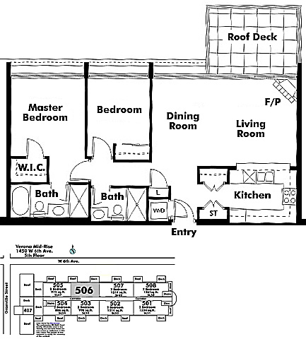 Floor plan 506