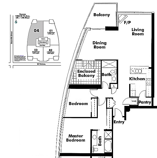 Floor plan 1104