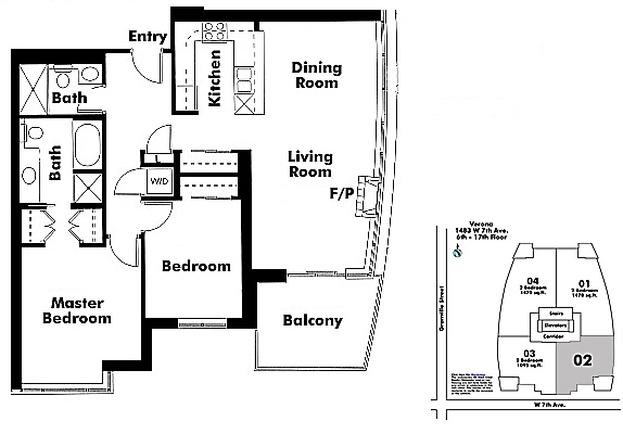 Floor plan 602