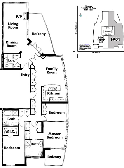 Floor plan 1901