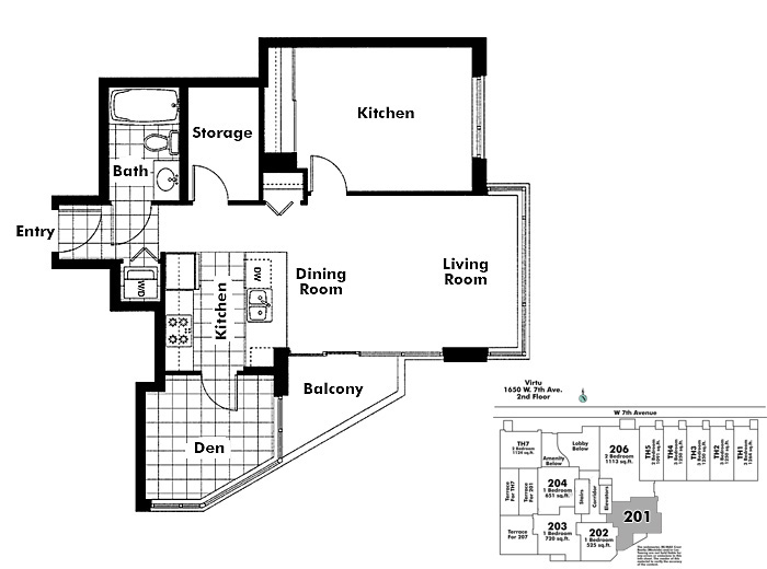 Floor plan 201