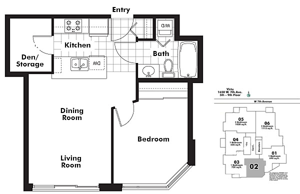 Floor plan 702