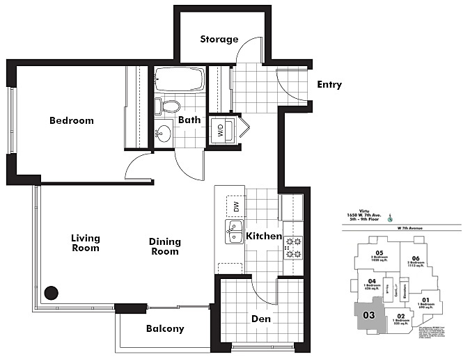 Floor plan 803