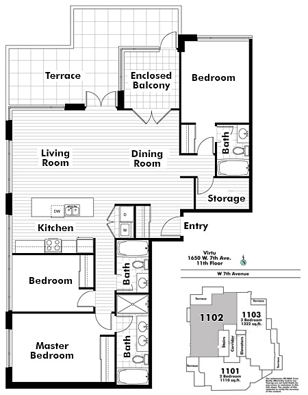 Floor plan 1102