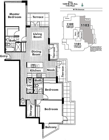 Floor plan 1103