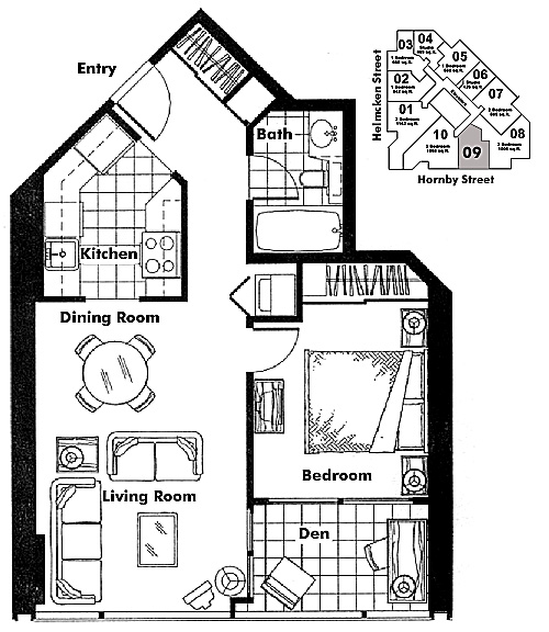 Floor plan 809