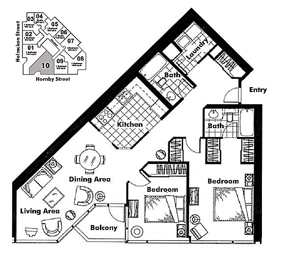 Floor plan 610