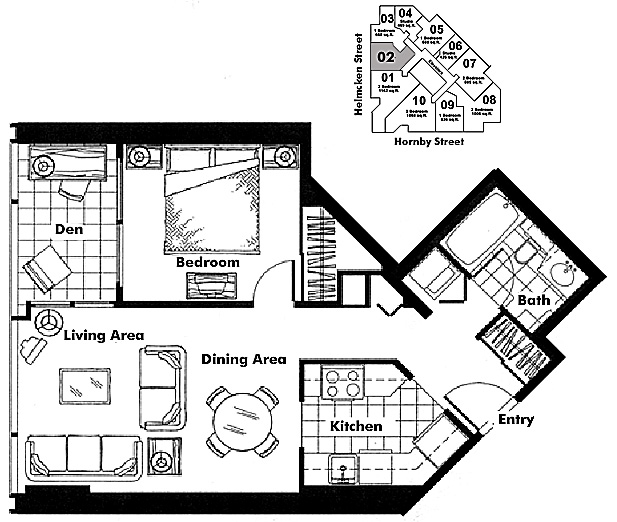 Floor plan 602