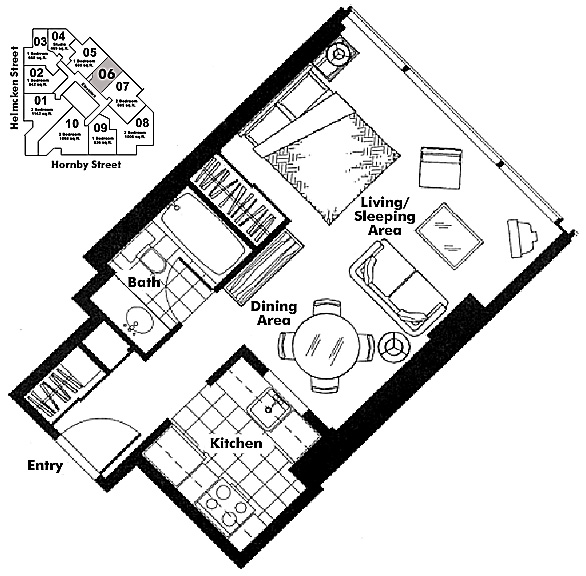 Floor plan 1306