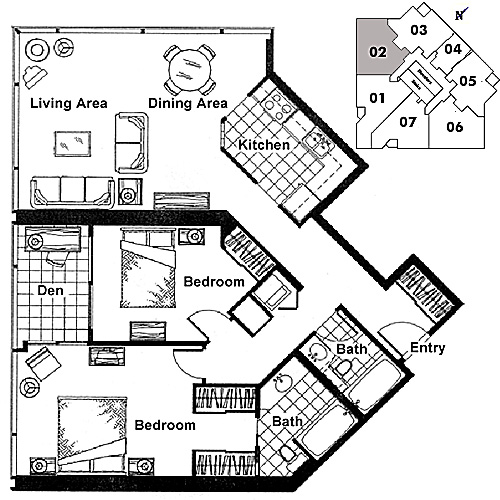 Floor plan 2102