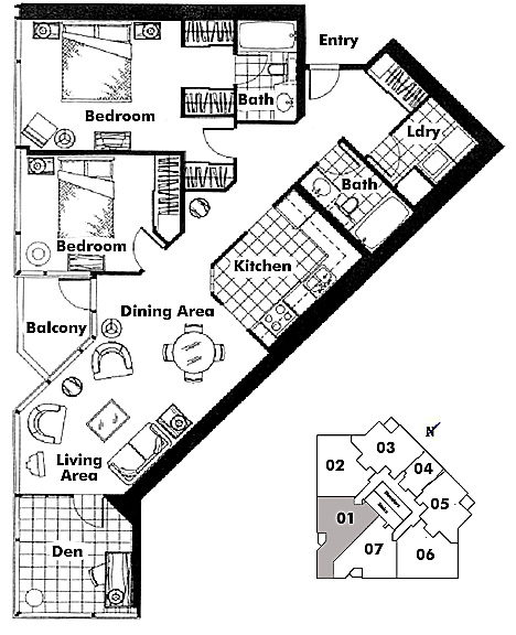 Floor plan 2101
