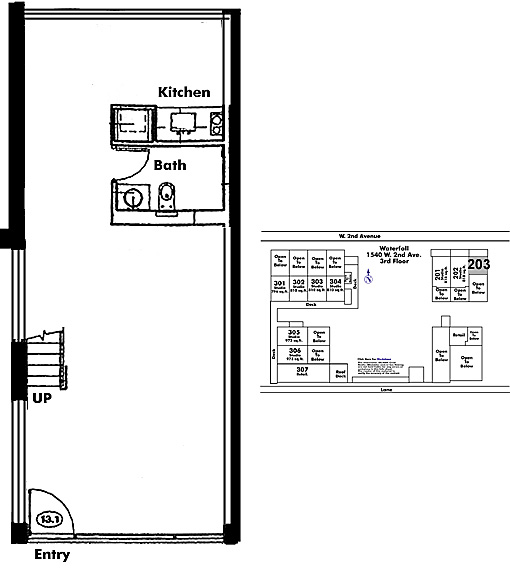 Floor plan 203