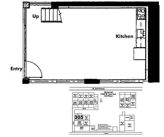 Floor plan 305