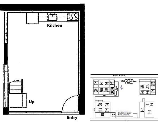 Floor plan 304