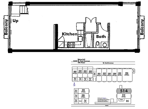 Floor plan 514