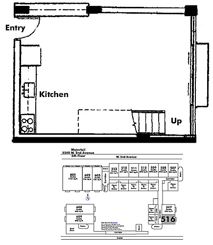 Floor plan 516
