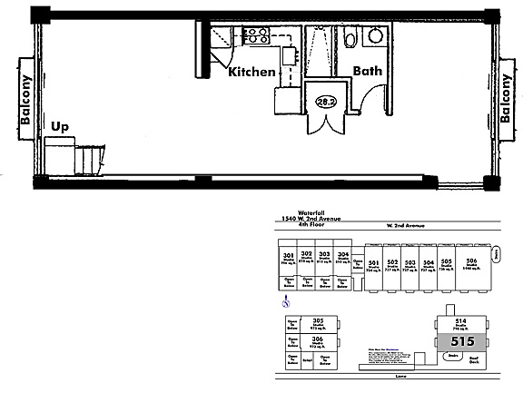 Floor plan 515