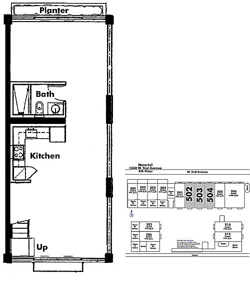 Floor plan 503