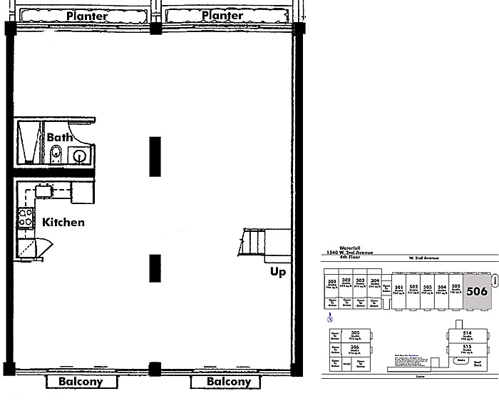 Floor plan 506