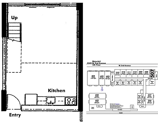 Floor plan 507
