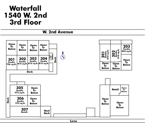 Floor plan 203