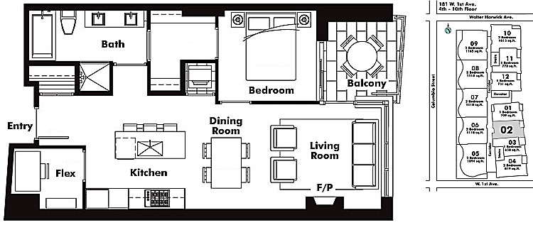 Floor plan 902