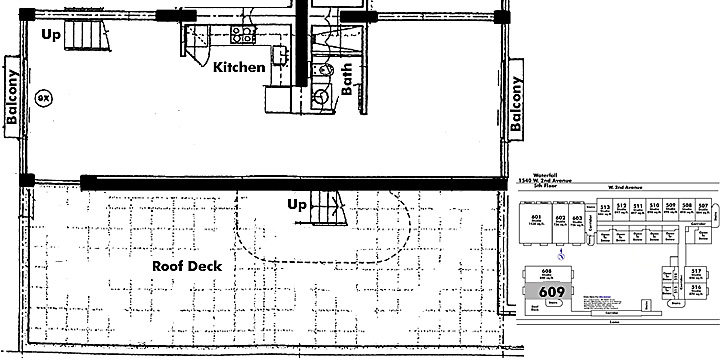 Floor plan 609