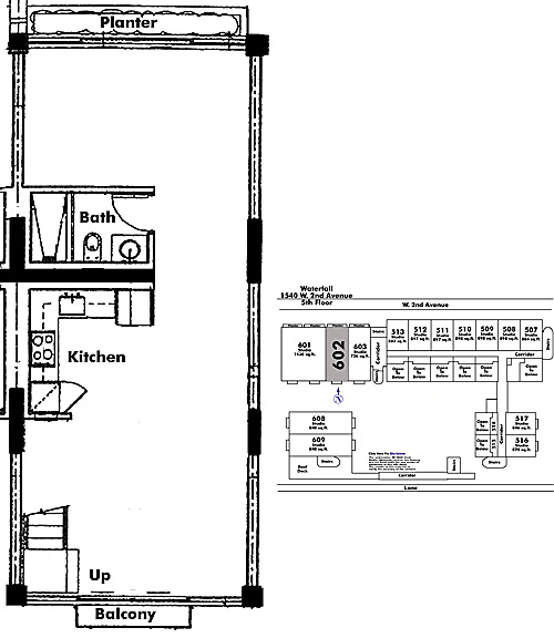 Floor plan 602