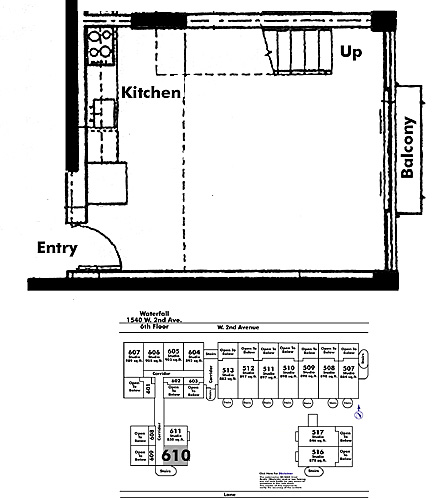 Floor plan 610