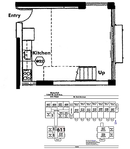Floor plan 611