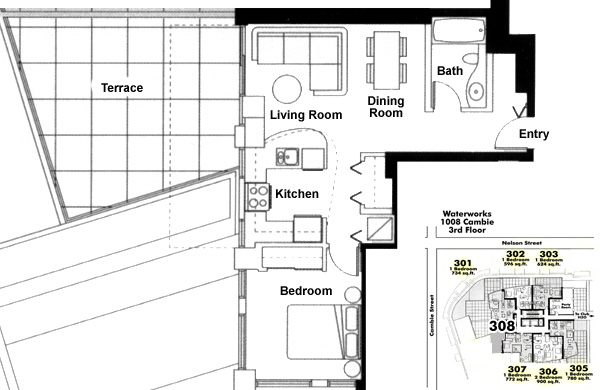Floor plan 308