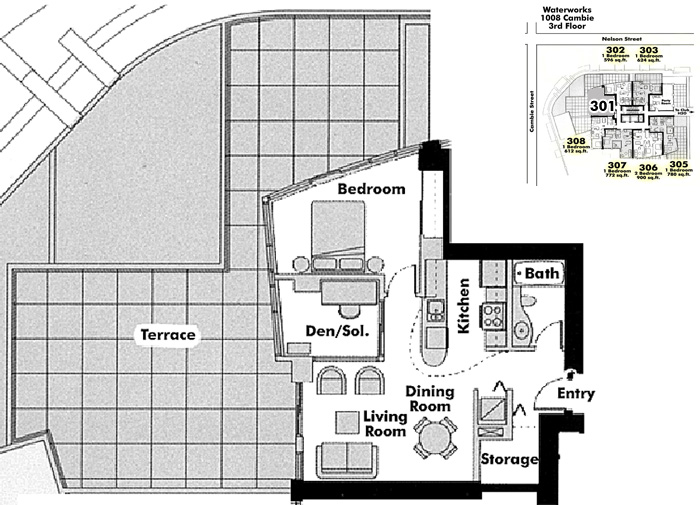 Floor plan 301