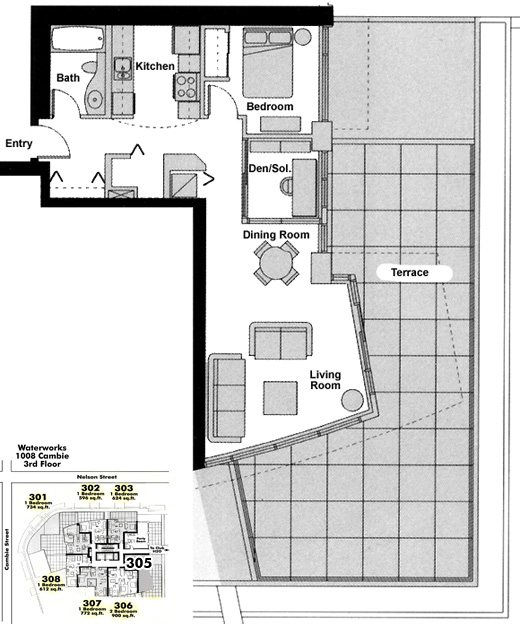 Floor plan 305