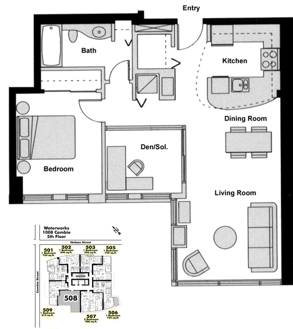 Floor plan 508