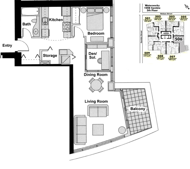 Floor plan 506