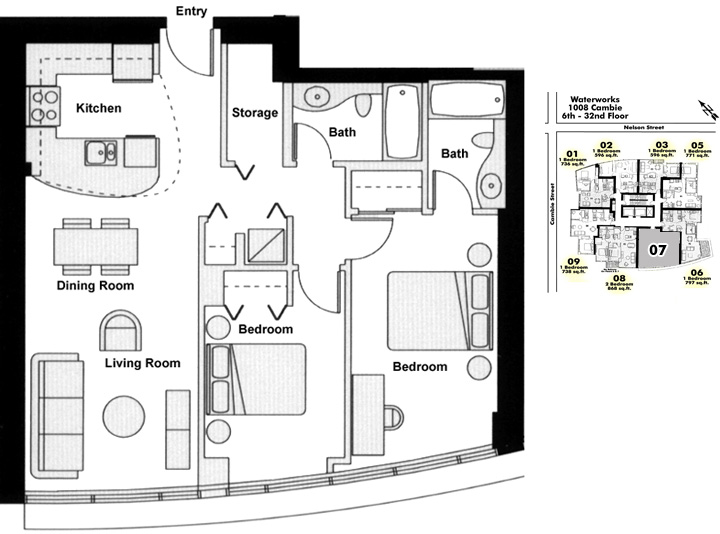 Floor plan 2107