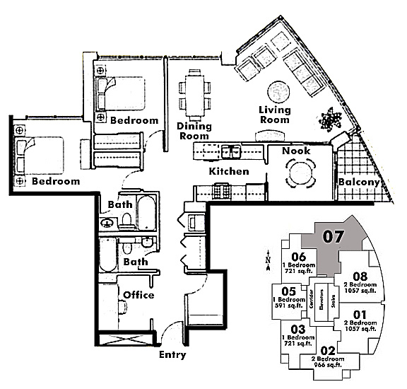 Floor plan 2107