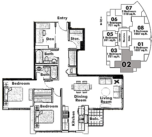 Floor plan 2102