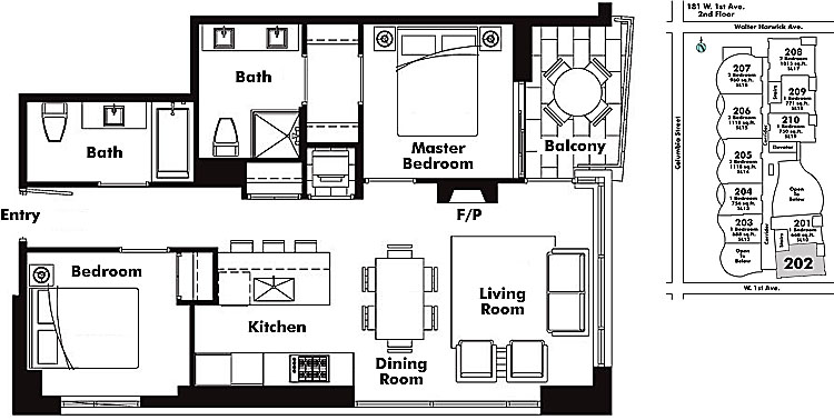 Floor plan 202