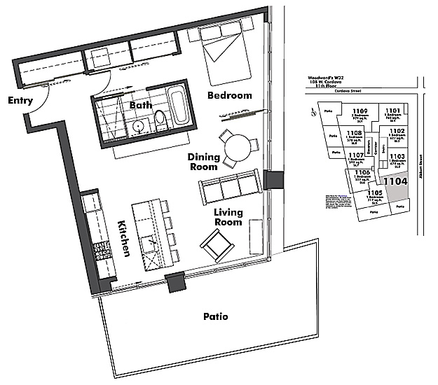 Floor plan 1104
