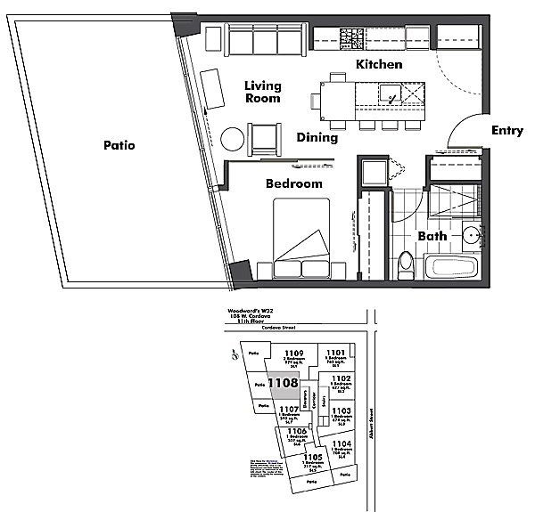 Floor plan 1108