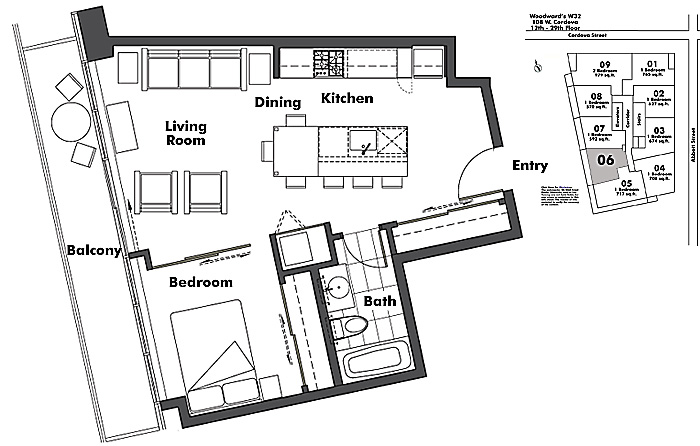 Floor plan 1206
