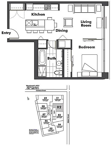 Floor plan 2102
