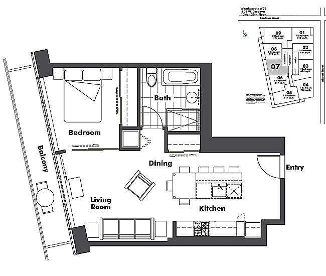 Floor plan 2107